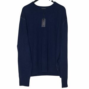 Rag & Bone 100% Cashmere Navy Crew Neck Sweater XXl NWT